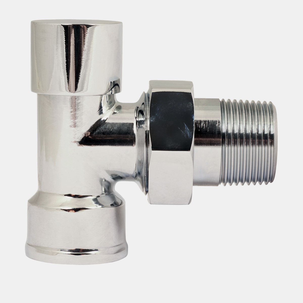 ¾" Niva FIP Angled Lockshield in Chrome