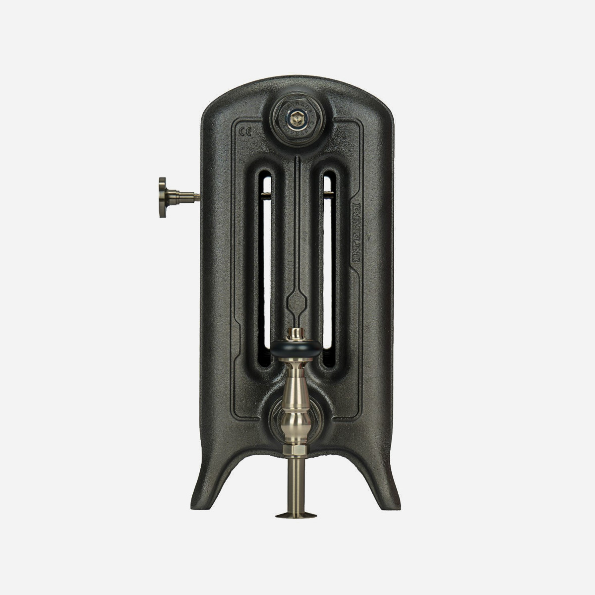 Emmeline III 19" in Black Iron - side view