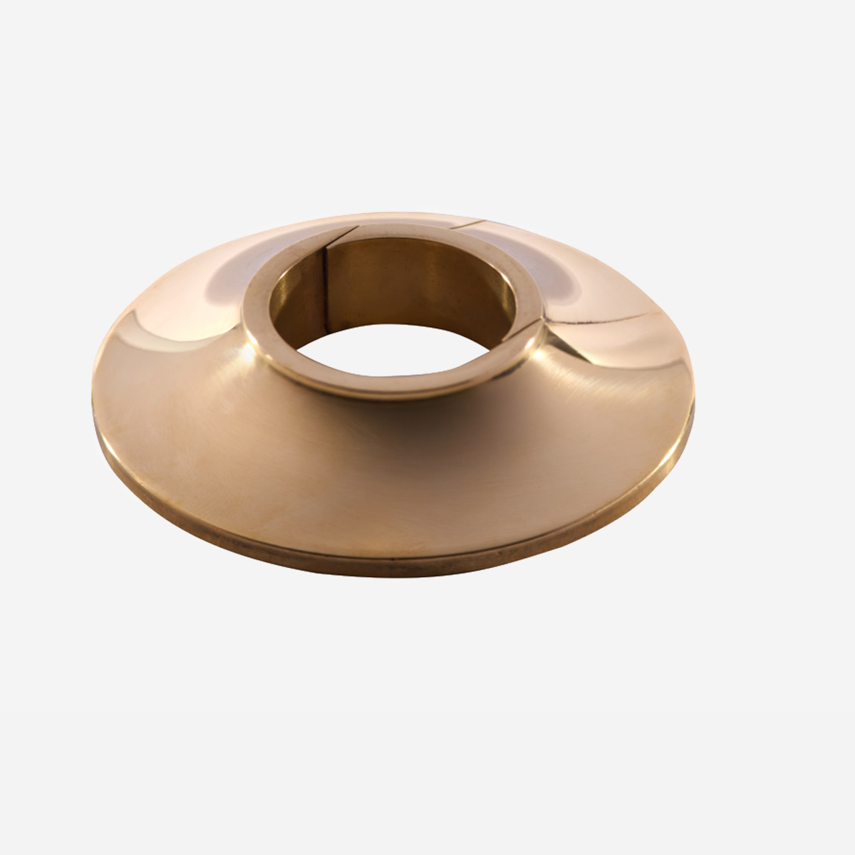¾" Escutcheons - Unlacquered Brass