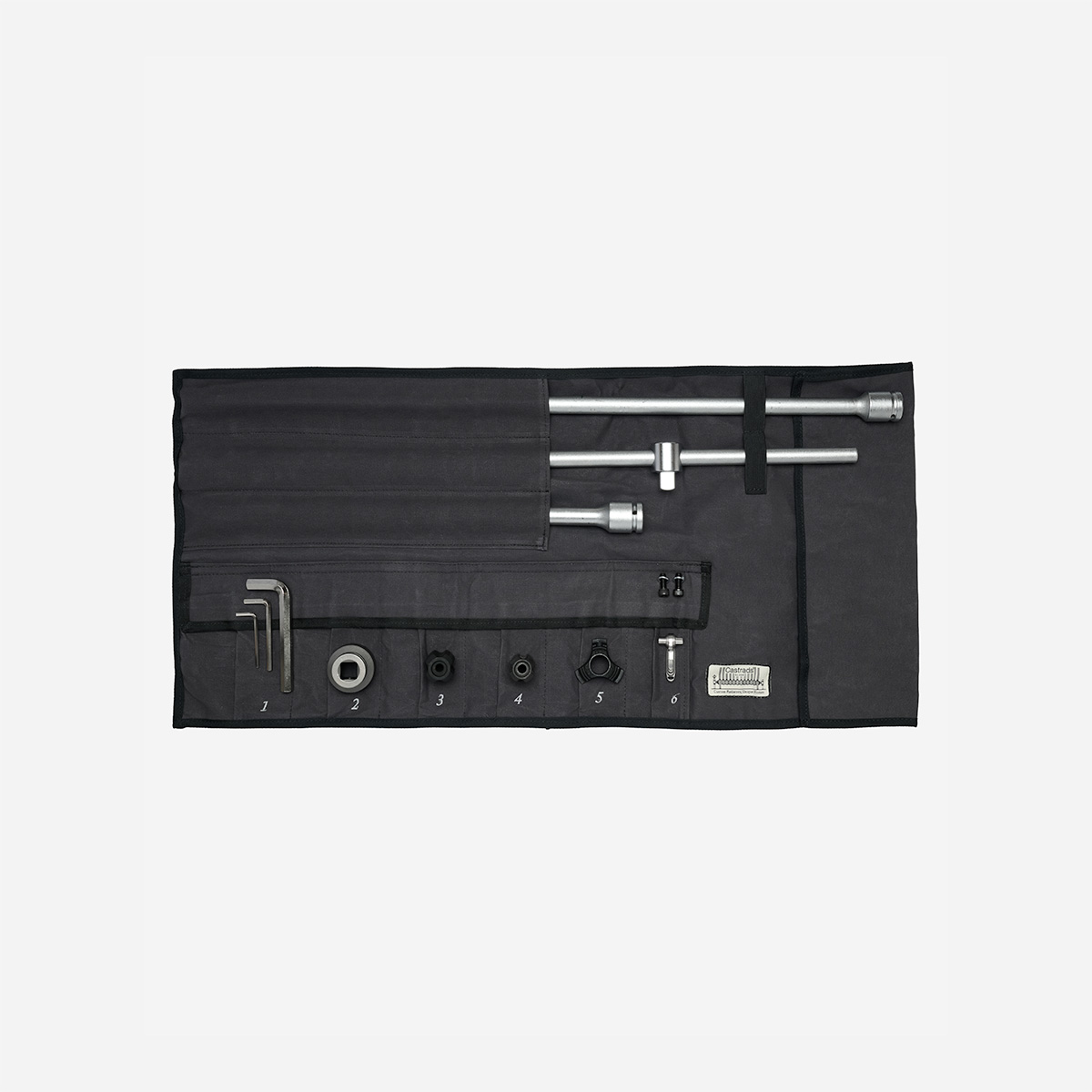 Castrads' Assembly Toolkit Wrap - unfolded