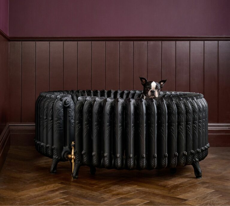 The Perfection radiator, restored by The Old Radiator Company.