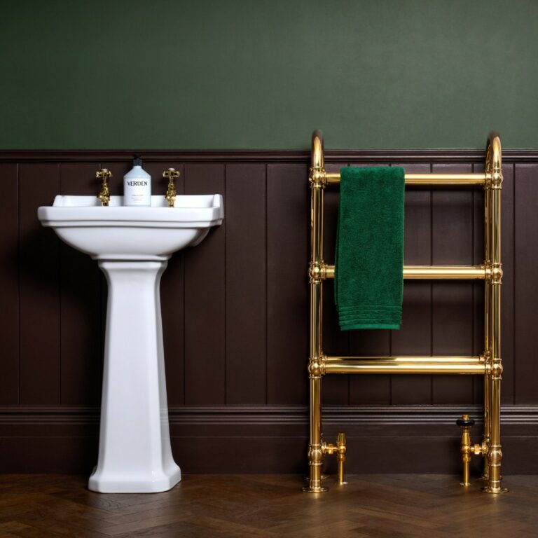 La Fayette Towel Rail - Floor-standing, 2-Column Arch